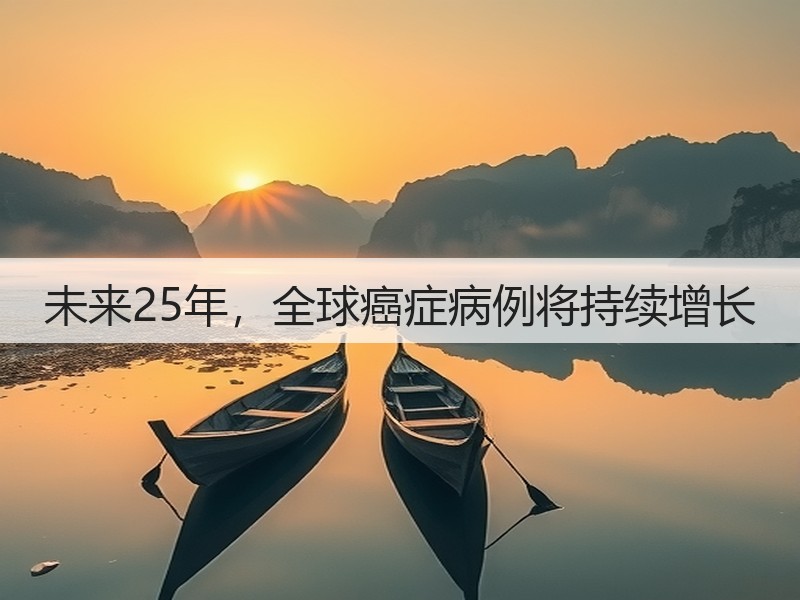 未来25年,全球癌症病例将持续增长(图3) 未来25年,全球癌症病例将持续增长(图3)