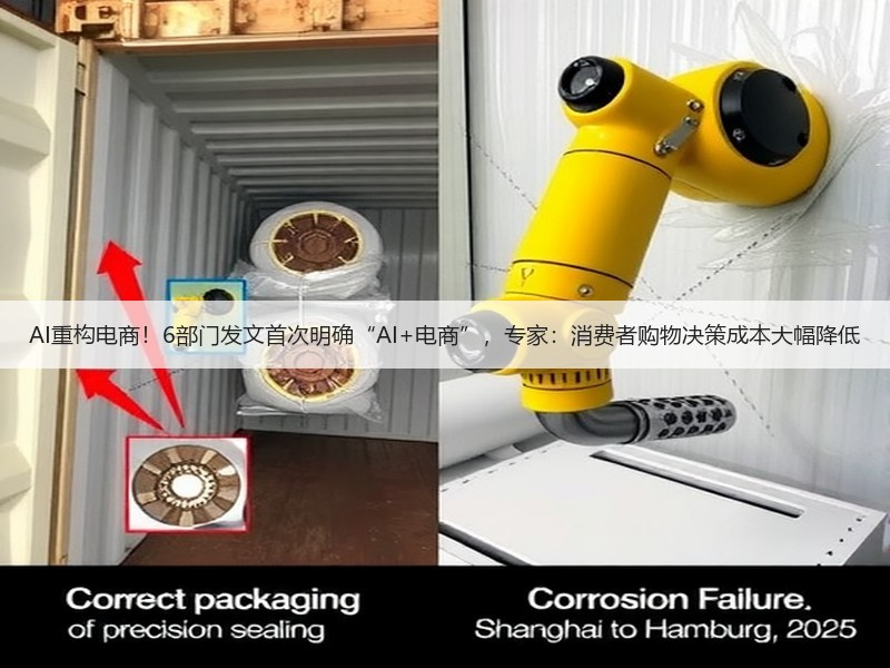 AI重构电商！6部门发文首次明确“AI+电商”，专家：消费者购物决策成本大幅降低(图2)