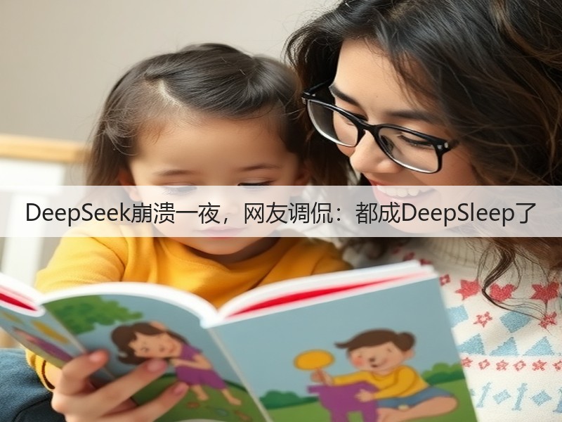 DeepSeek崩溃一夜,网友调侃:都成DeepSleep了(图2) DeepSeek崩溃一夜,网友调侃:都成DeepSleep了(图2)