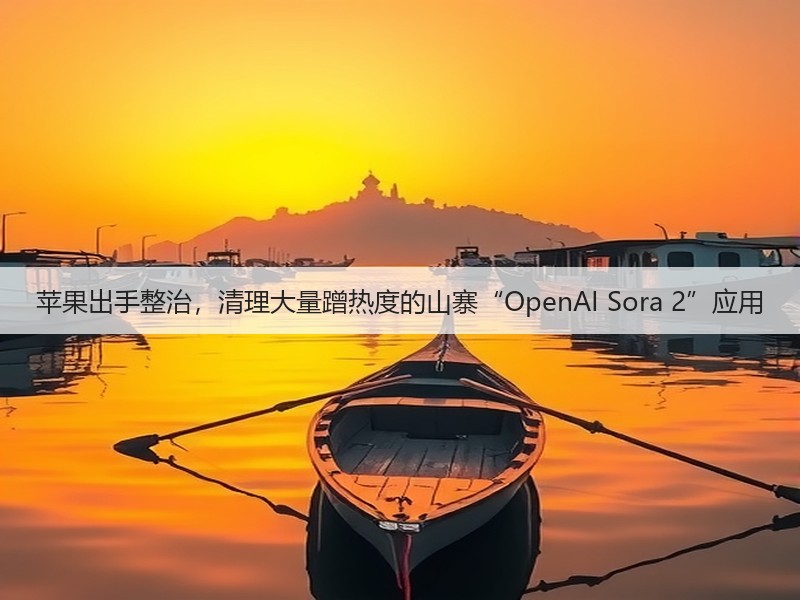 苹果出手整治,清理大量蹭热度的山寨“OpenAI Sora 2”应用(图2) 苹果出手整治,清理大量蹭热度的山寨“OpenAI Sora 2”应用(图2)