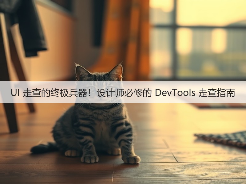 UI 走查的终极兵器！设计师必修的 DevTools 走查指南(图3)