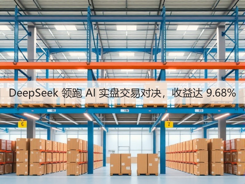 DeepSeek 领跑 AI 实盘交易对决,收益达 9.68%(图2) DeepSeek 领跑 AI 实盘交易对决,收益达 9.68%(图2)