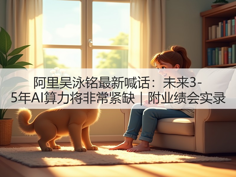 阿里吴泳铭最新喊话:未来3-5年AI算力将非常紧缺|附业绩会实录(图2) 阿里吴泳铭最新喊话:未来3-5年AI算力将非常紧缺|附业绩会实录(图2)