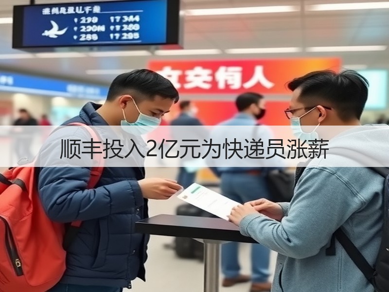 顺丰投入2亿元为快递员涨薪(图2)