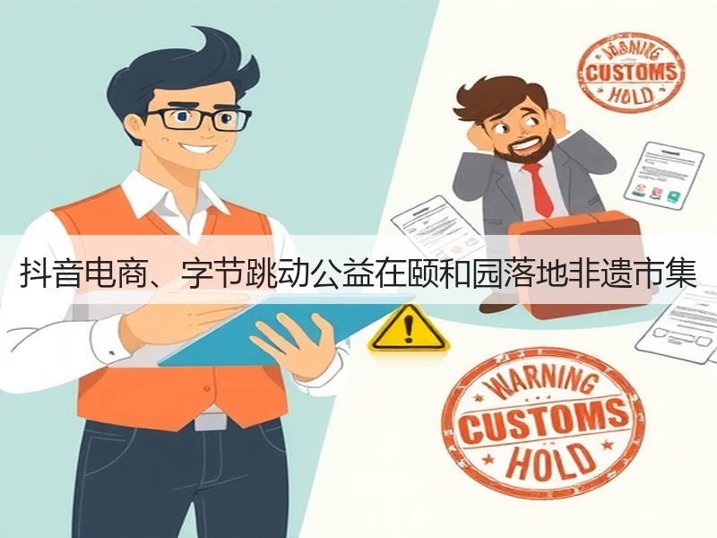抖音电商、字节跳动公益在颐和园落地非遗市集(图2)