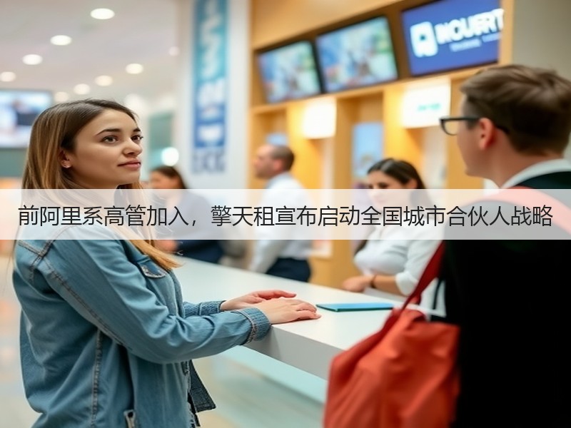 前阿里系高管加入，擎天租宣布启动全国城市合伙人战略(图2)