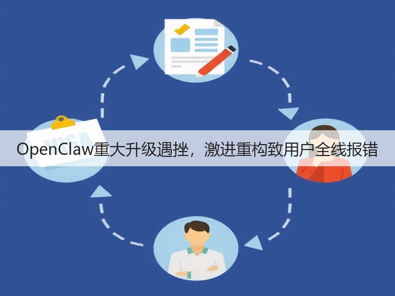 OpenClaw重大升级遇挫，激进重构致用户全线报错(图3)