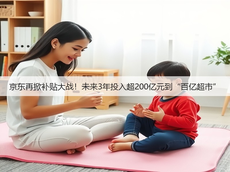 京东再掀补贴大战！未来3年投入超200亿元到“百亿超市”(图3)