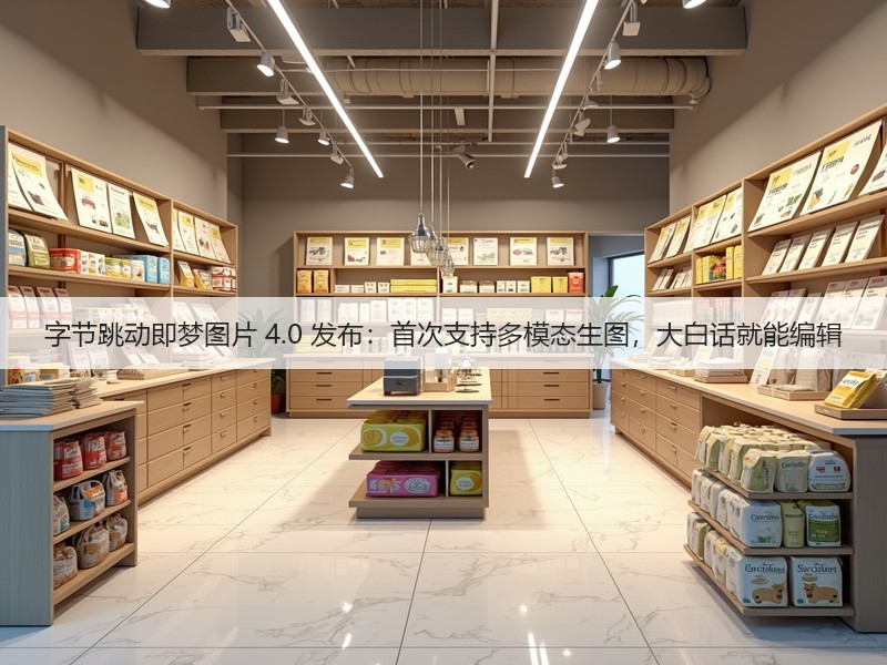 字节跳动即梦图片 4.0 发布：首次支持多模态生图，大白话就能编辑(图3)