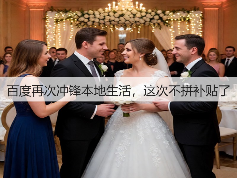 百度再次冲锋本地生活，这次不拼补贴了(图2)