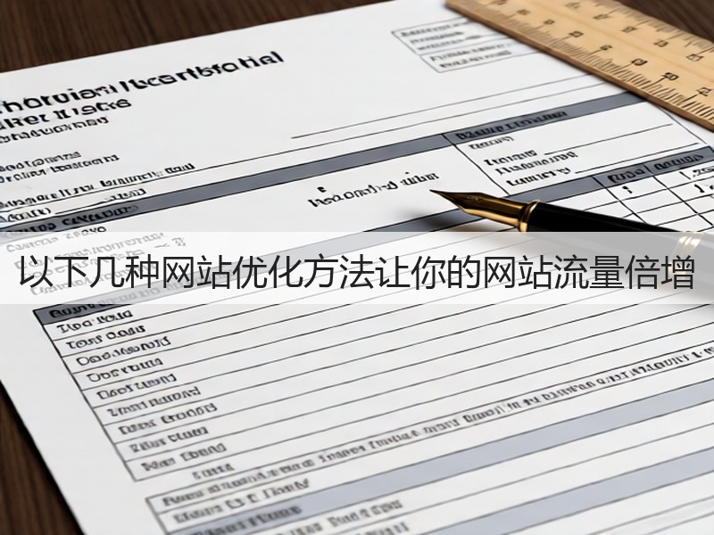以下几种网站优化方法让你的网站流量倍增(图2)