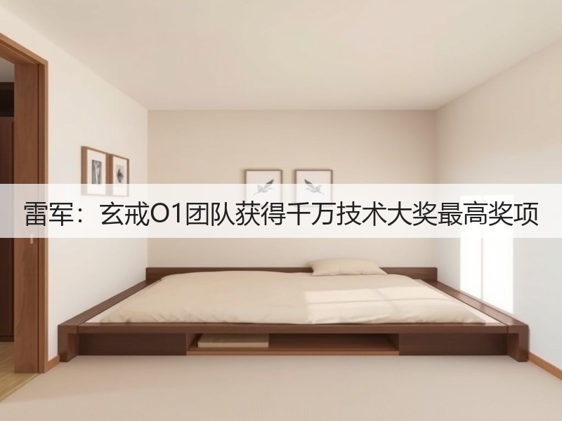 雷军：玄戒O1团队获得千万技术大奖最高奖项(图3)