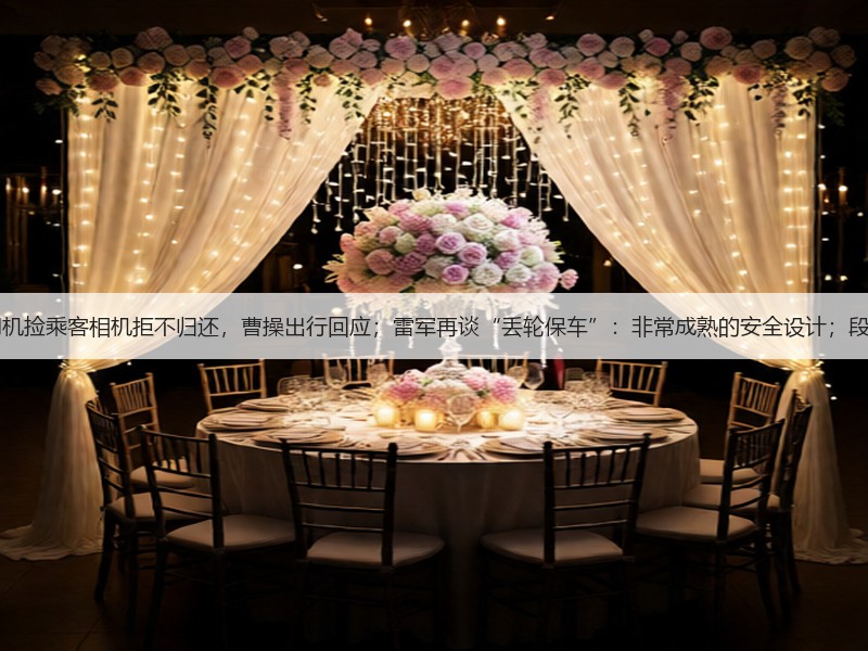 8点1氪丨网约车司机捡乘客相机拒不归还,曹操出行回应;雷军再谈“丢轮保车”:非常成熟的安全设计;段永平否认卖课带货(图3) 8点1氪丨网约车司机捡乘客相机拒不归还,曹操出行回应;雷军再谈“丢轮保车”:非常成熟的安全设计;段永平否认卖课带货(图3)