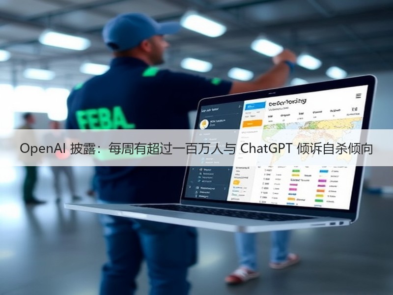 OpenAI 披露：每周有超过一百万人与 ChatGPT 倾诉自杀倾向