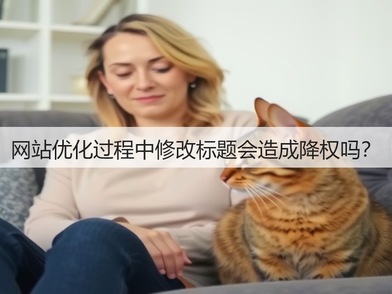 网站优化过程中修改标题会造成降权吗？(图1)