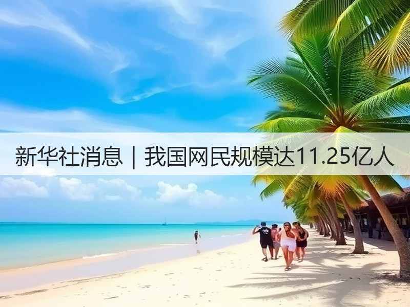 新华社消息｜我国网民规模达11.25亿人(图2)