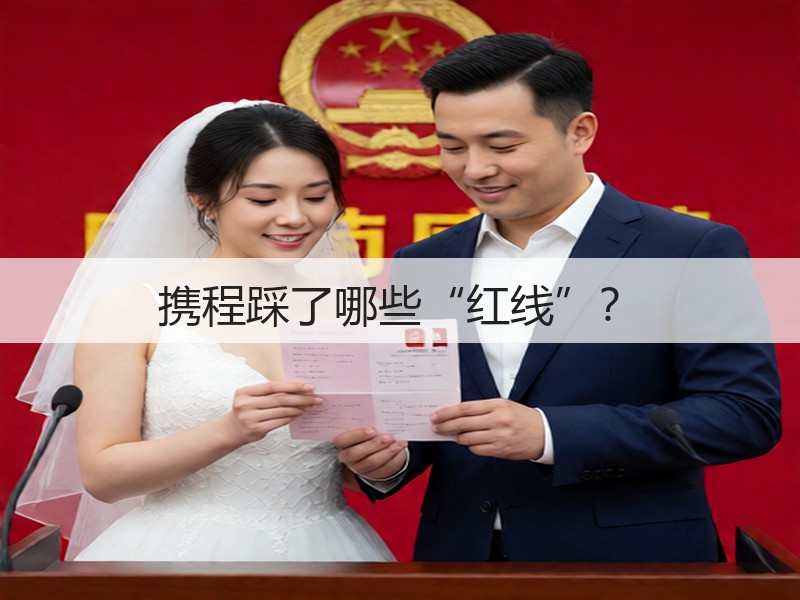 携程踩了哪些“红线”?(图2) 携程踩了哪些“红线”?(图2)