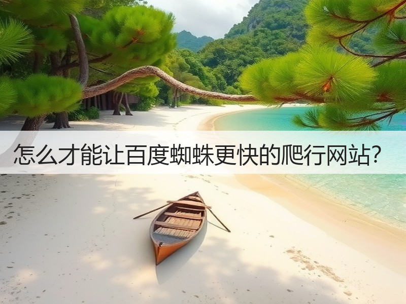怎么才能让百度蜘蛛更快的爬行网站？(图3)