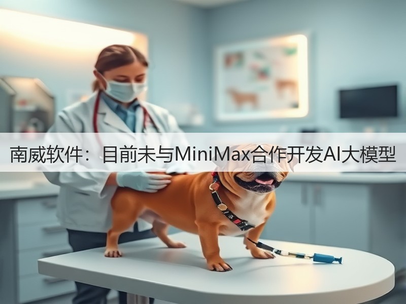 南威软件：目前未与MiniMax合作开发AI大模型(图3)