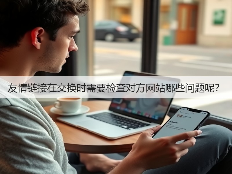 友情链接在交换时需要检查对方网站哪些问题呢？(图3)