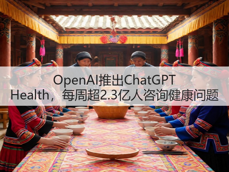 OpenAI推出ChatGPT Health,每周超2.3亿人咨询健康问题(图3) OpenAI推出ChatGPT Health,每周超2.3亿人咨询健康问题(图3)
