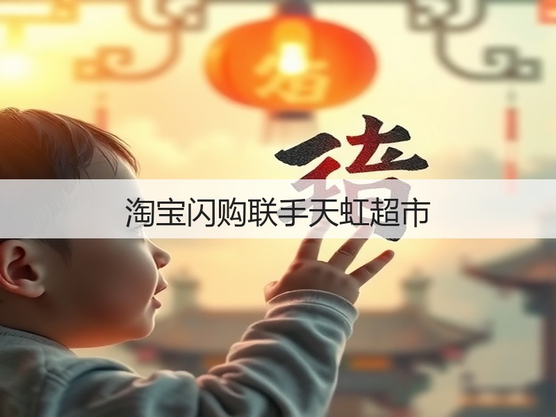 淘宝闪购联手天虹超市(图3)