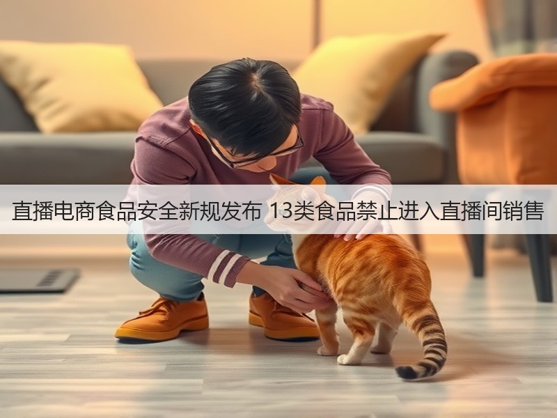 直播电商食品安全新规发布 13类食品禁止进入直播间销售(图3) 直播电商食品安全新规发布 13类食品禁止进入直播间销售(图3)