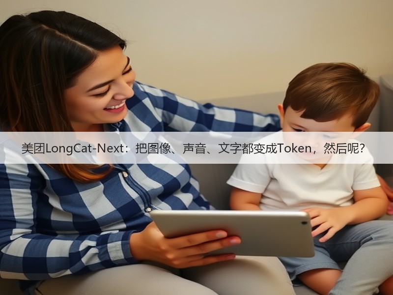美团LongCat-Next:把图像、声音、文字都变成Token,然后呢?(图3) 美团LongCat-Next:把图像、声音、文字都变成Token,然后呢?(图3)