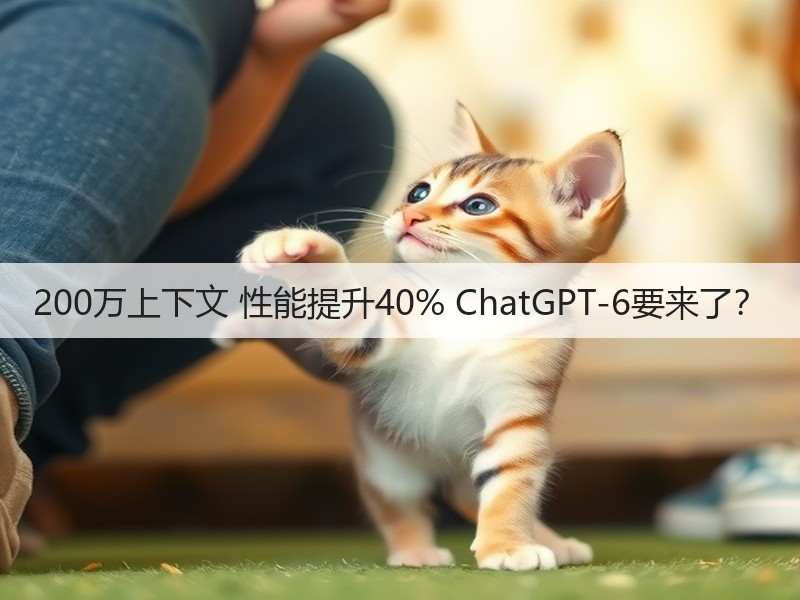 200万上下文 性能提升40% ChatGPT-6要来了？(图2)
