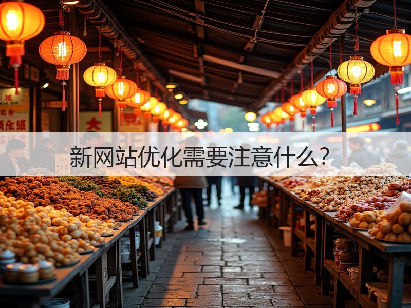 新网站优化需要注意什么？(图2)