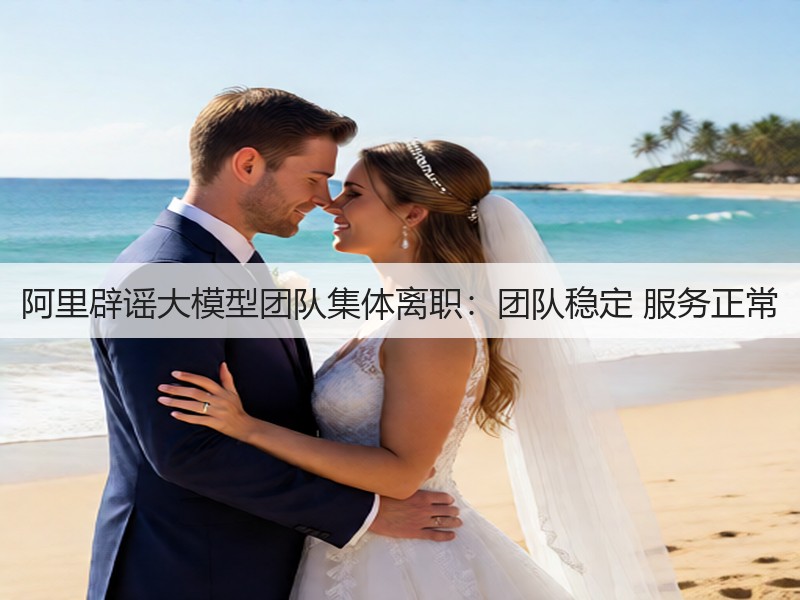 阿里辟谣大模型团队集体离职：团队稳定 服务正常(图3)