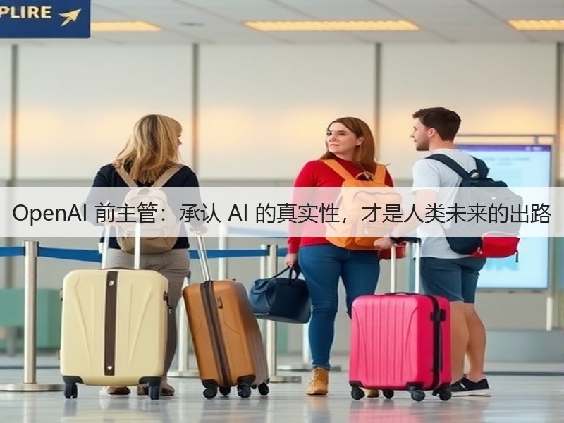 OpenAI 前主管:承认 AI 的真实性,才是人类未来的出路(图1) OpenAI 前主管:承认 AI 的真实性,才是人类未来的出路(图1)