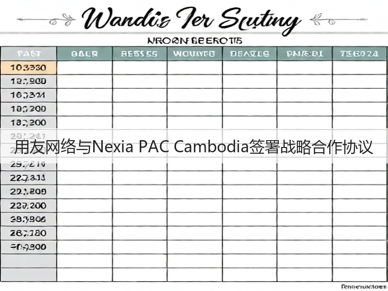 用友网络与Nexia PAC Cambodia签署战略合作协议(图3)