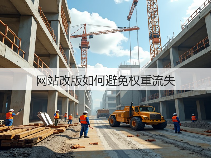 网站改版如何避免权重流失(图1) 网站改版如何避免权重流失(图1)