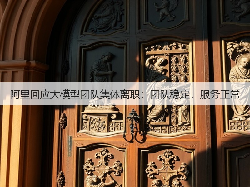 阿里回应大模型团队集体离职：团队稳定，服务正常(图2)