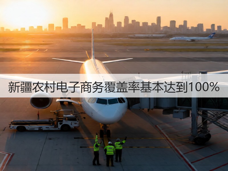 新疆农村电子商务覆盖率基本达到100%(图2)