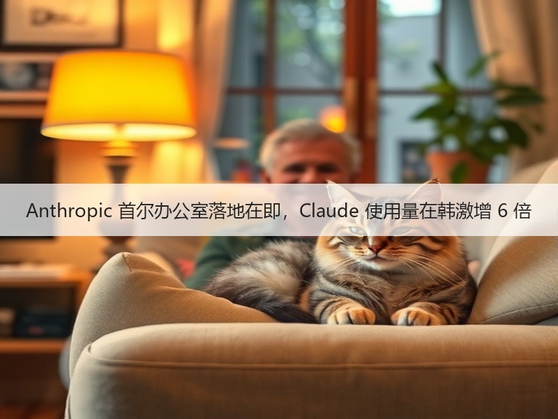Anthropic 首尔办公室落地在即，Claude 使用量在韩激增 6 倍