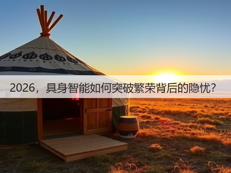 2026,具身智能如何突破繁荣背后的隐忧?(图3) 2026,具身智能如何突破繁荣背后的隐忧?(图3)
