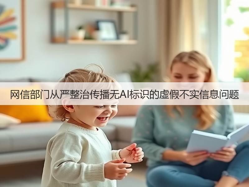 网信部门从严整治传播无AI标识的虚假不实信息问题(图2)