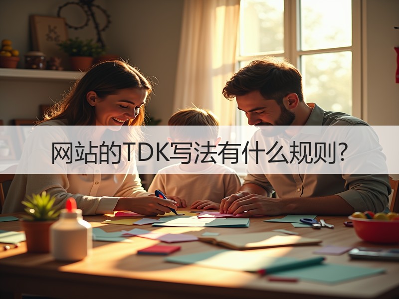 网站的TDK写法有什么规则?