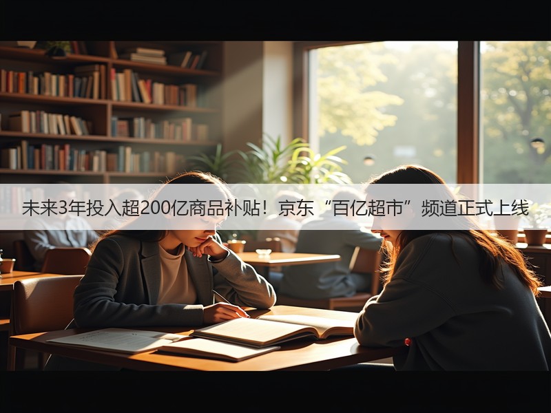 未来3年投入超200亿商品补贴！京东“百亿超市”频道正式上线(图2)
