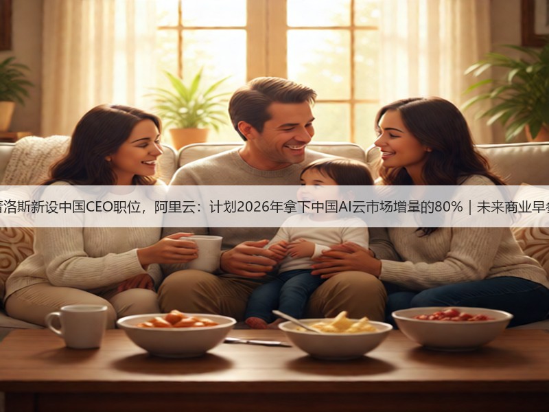普洛斯新设中国CEO职位，阿里云：计划2026年拿下中国AI云市场增量的80%｜未来商业早参(图2)