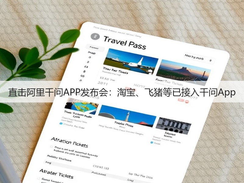 直击阿里千问APP发布会：淘宝、飞猪等已接入千问App(图3)