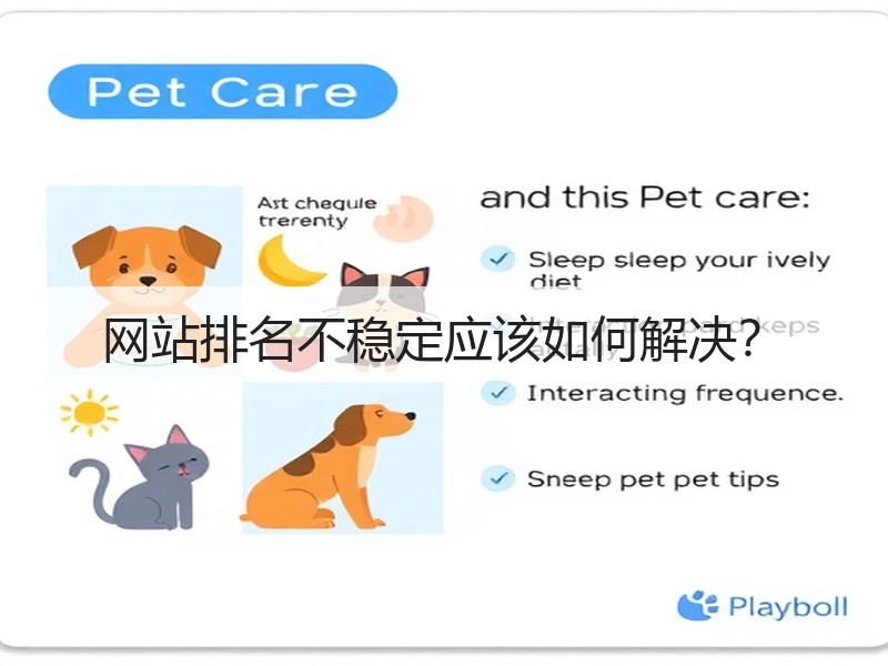 网站排名不稳定应该如何解决？(图3)