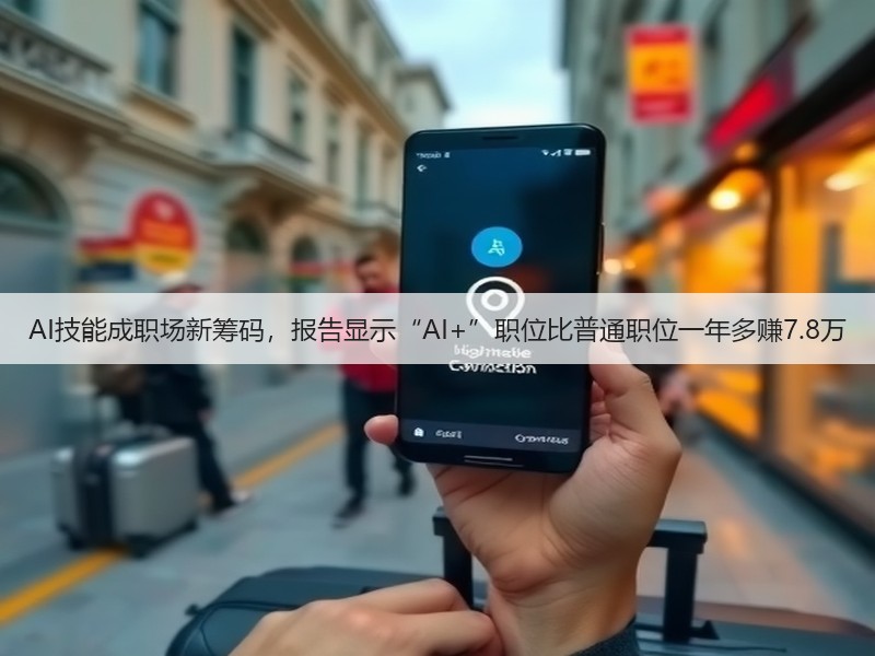 AI技能成职场新筹码，报告显示“AI+”职位比普通职位一年多赚7.8万(图3)