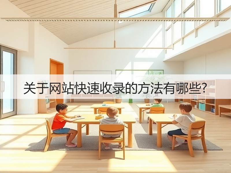 关于网站快速收录的方法有哪些?(图2)