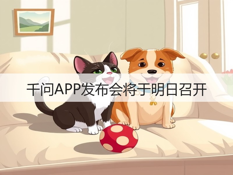 千问APP发布会将于明日召开