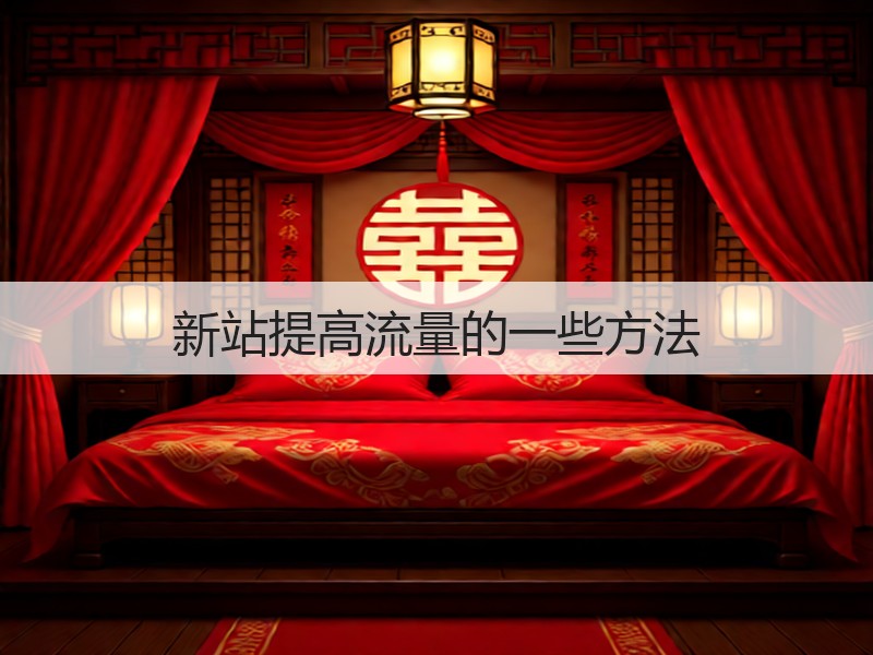 新站提高流量的一些方法(图2) 新站提高流量的一些方法(图2)