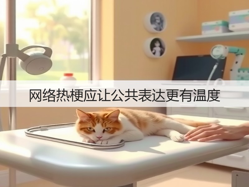 网络热梗应让公共表达更有温度(图2) 网络热梗应让公共表达更有温度(图2)
