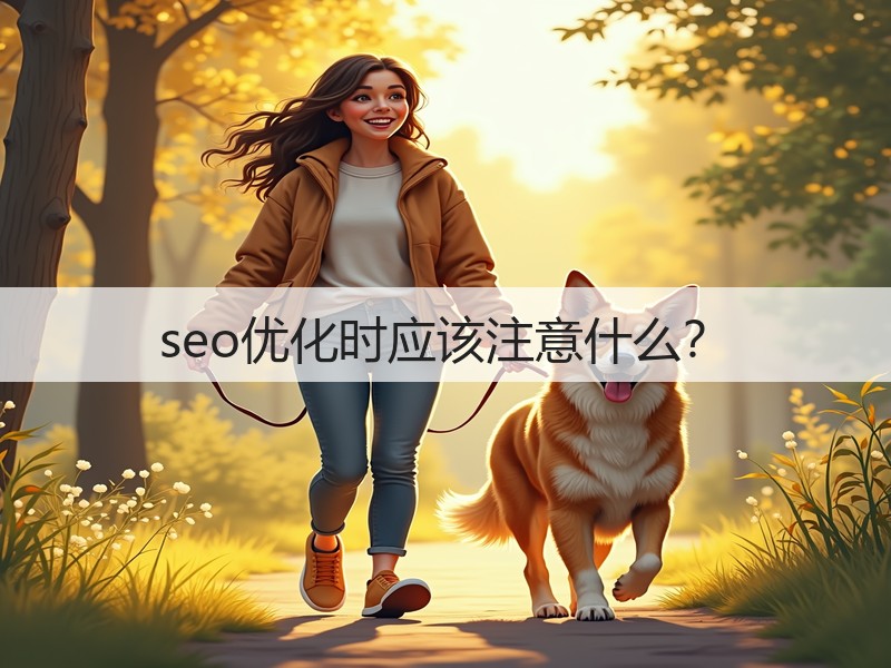 seo优化时应该注意什么？(图1)
